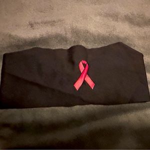 Breast cancer ribbon headband